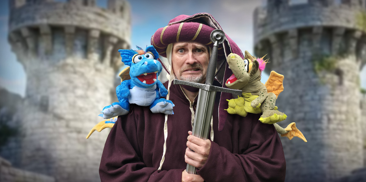 Erik Ask-Upmark with Dragons